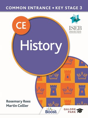 cover image of Common Entrance 13+ History for ISEB CE and KS3